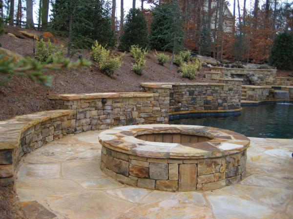 fire pit pool